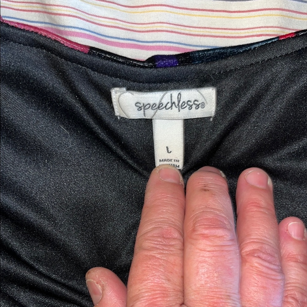 Velvet Junior’s L Striped Jumpsuit - Picture 3 of 15